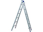 Escada Aluminio extensiva 11 Degraus 3,85 x 6,20m -